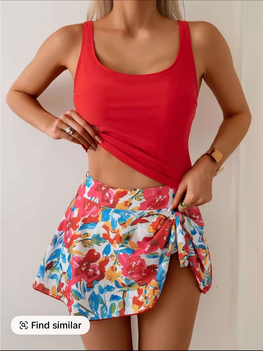 tankini 2 piece set